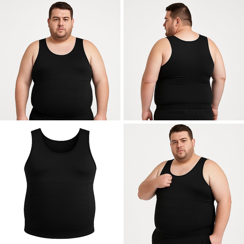 😌 All-day breathable comfort 💪 Confidence-boosting slim silhouette ⏱️ Quick pull-on, time-saving ease 👔 Invisible under any outfit