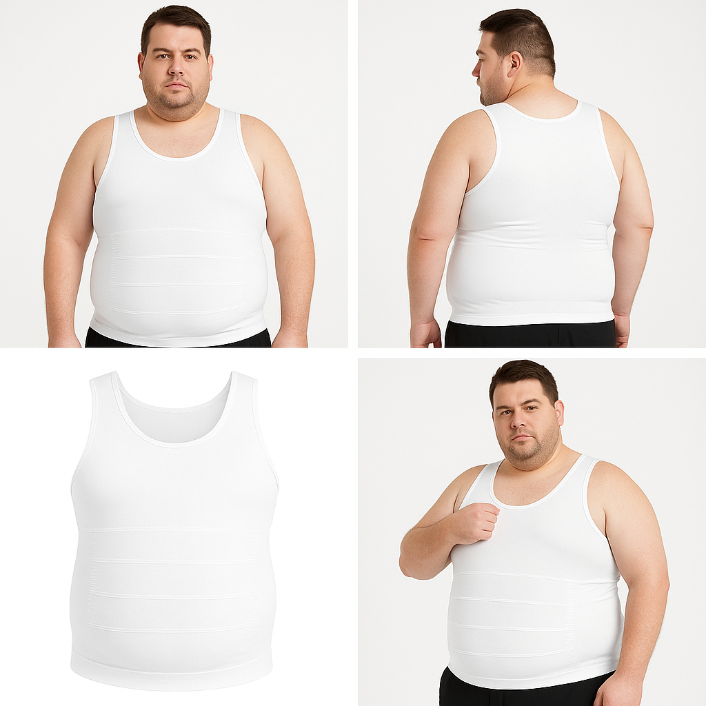 😌 All-day breathable comfort 💪 Confidence-boosting slim silhouette ⏱️ Quick pull-on, time-saving ease 👔 Invisible under any outfit